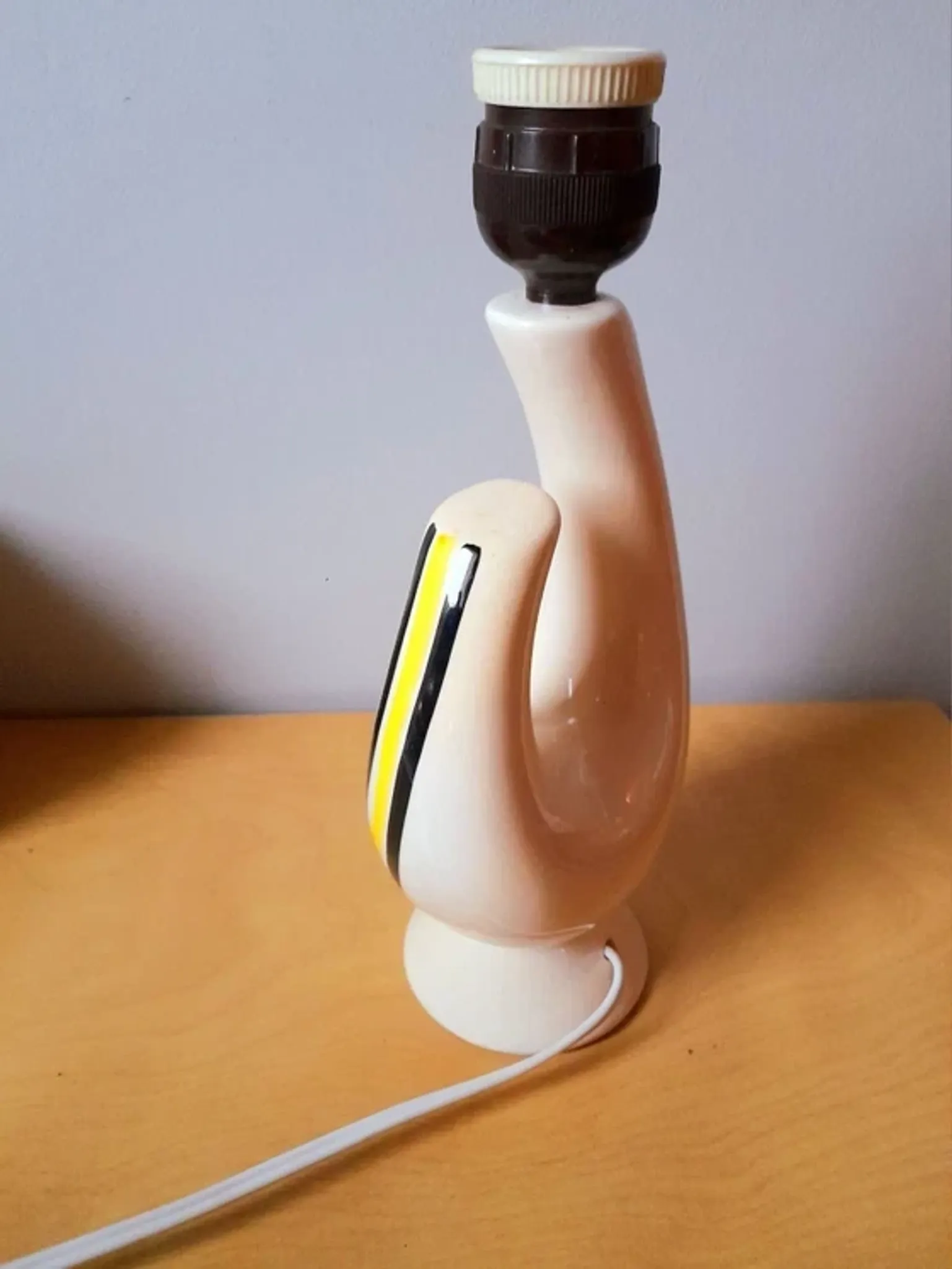 Lampe en céramique 1950