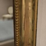 Louis Philippe period mirror in gilded wood