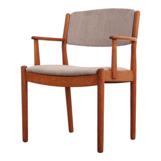 Oak armchair, Danish design, 1960s, designer: Poul M Volther, manufacturing: FDB