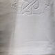 Old sheet linen embroidery monogram day curtain fabrics