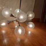 Vintage sputnik chandelier 70'S , 8 lights