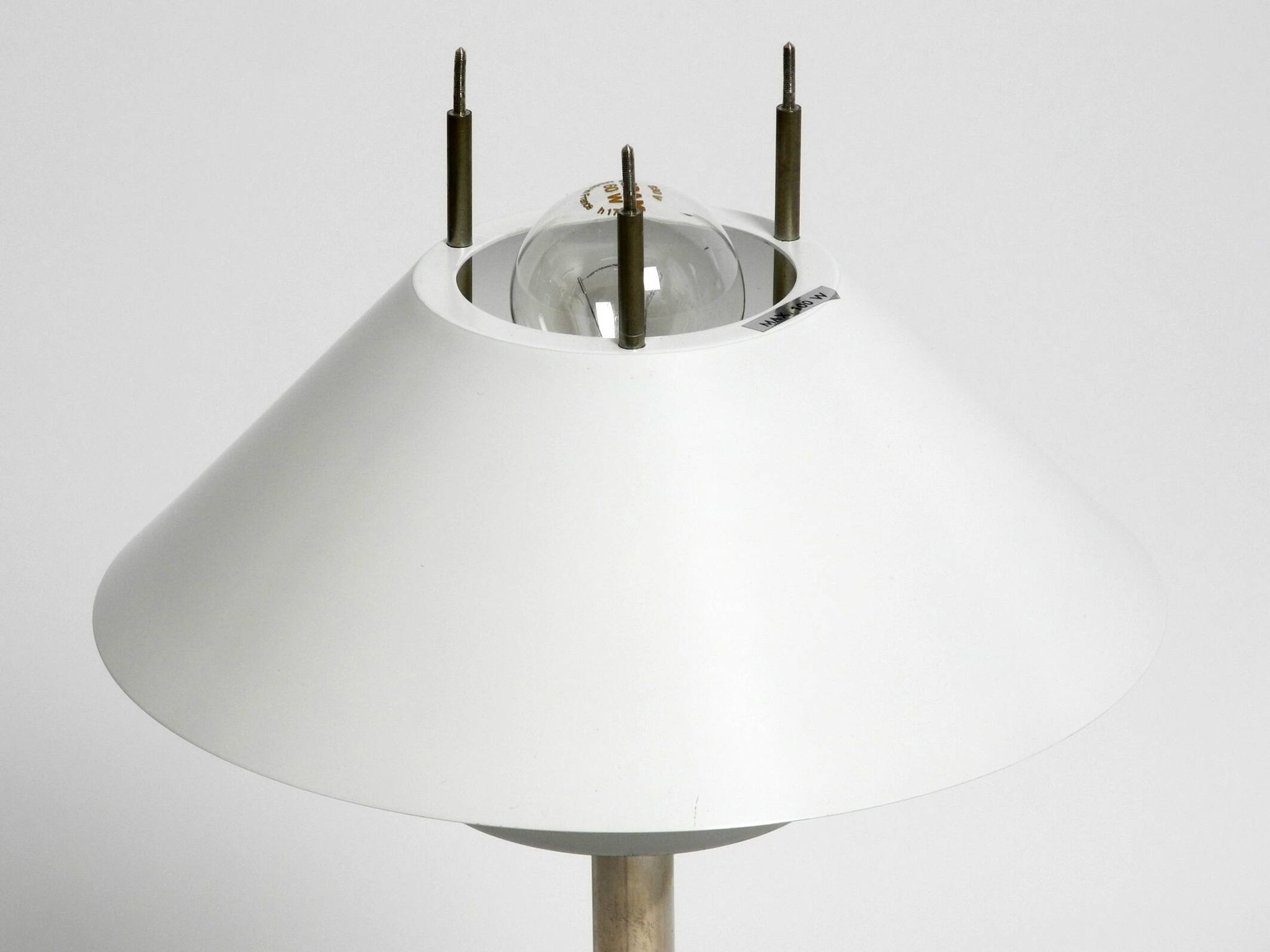 Beautiful rare 70s very big table lamp by Christian Hvidt for Nordisk Solar