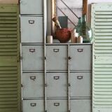 Furniture with lockers