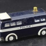 Old toy because in sheet metal font joustra