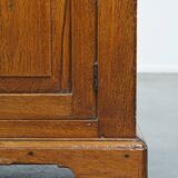 Antique English 1-door cabinet/side table from the mid/late 19th century