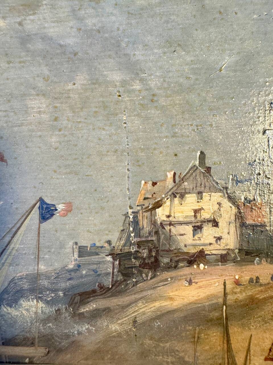 Painting, Seascape on the Opal Coast, 19th century