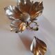 Silver-plated flower ashtray 1970