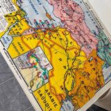 Ancienne carte école Asie Occidentale (n 16 bis) - Edouard Bruley