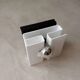 1970s plexiglass wall light