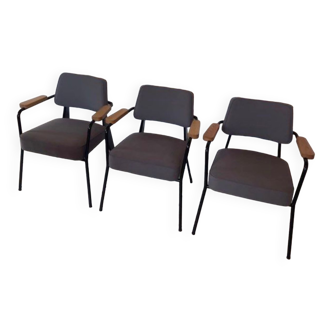 Jean Prouvé armchairs