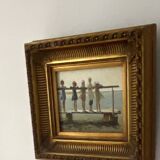 Oil painting club 55 Saint Tropez pontoon