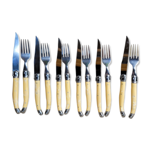 Ensemble à viande, 6 couteaux