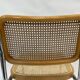 Chaise Cesca modèle b32 en chrome de Marcel Breuer