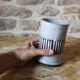 Vase rouleau en grès émaillé Albert Thiry