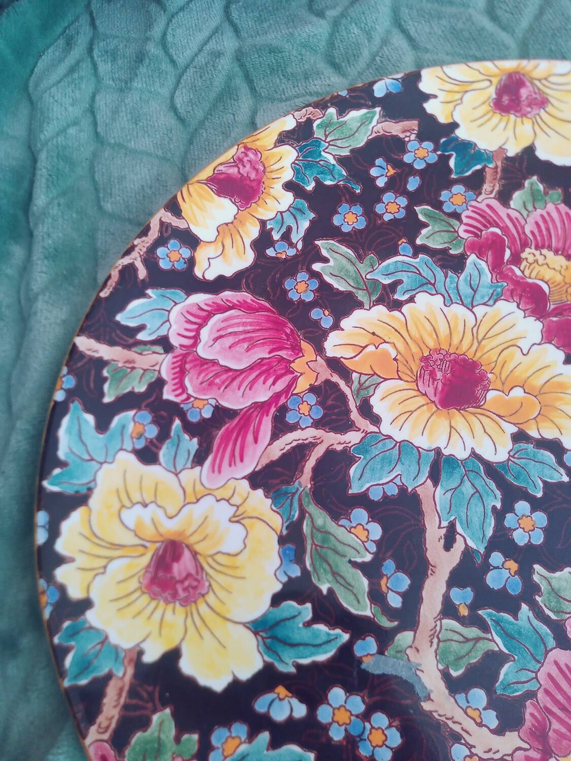 Plate 30.5 Gien 1965 rare very good condition