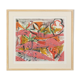 Garden, color lithograph