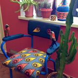 Vintage school master armchair