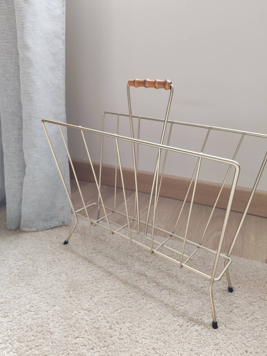 Vintage magazine rack