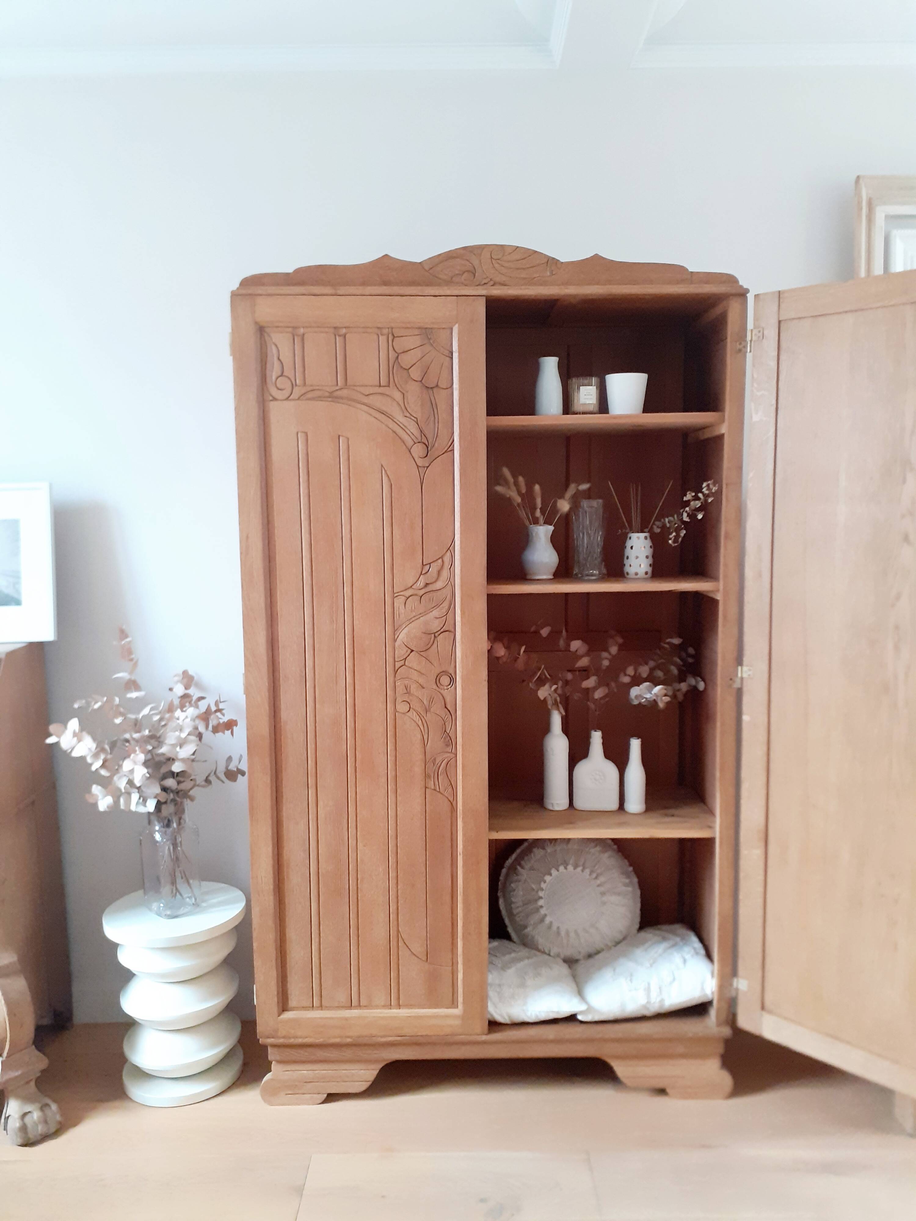 Armoire parisienne Art Déco rénovée