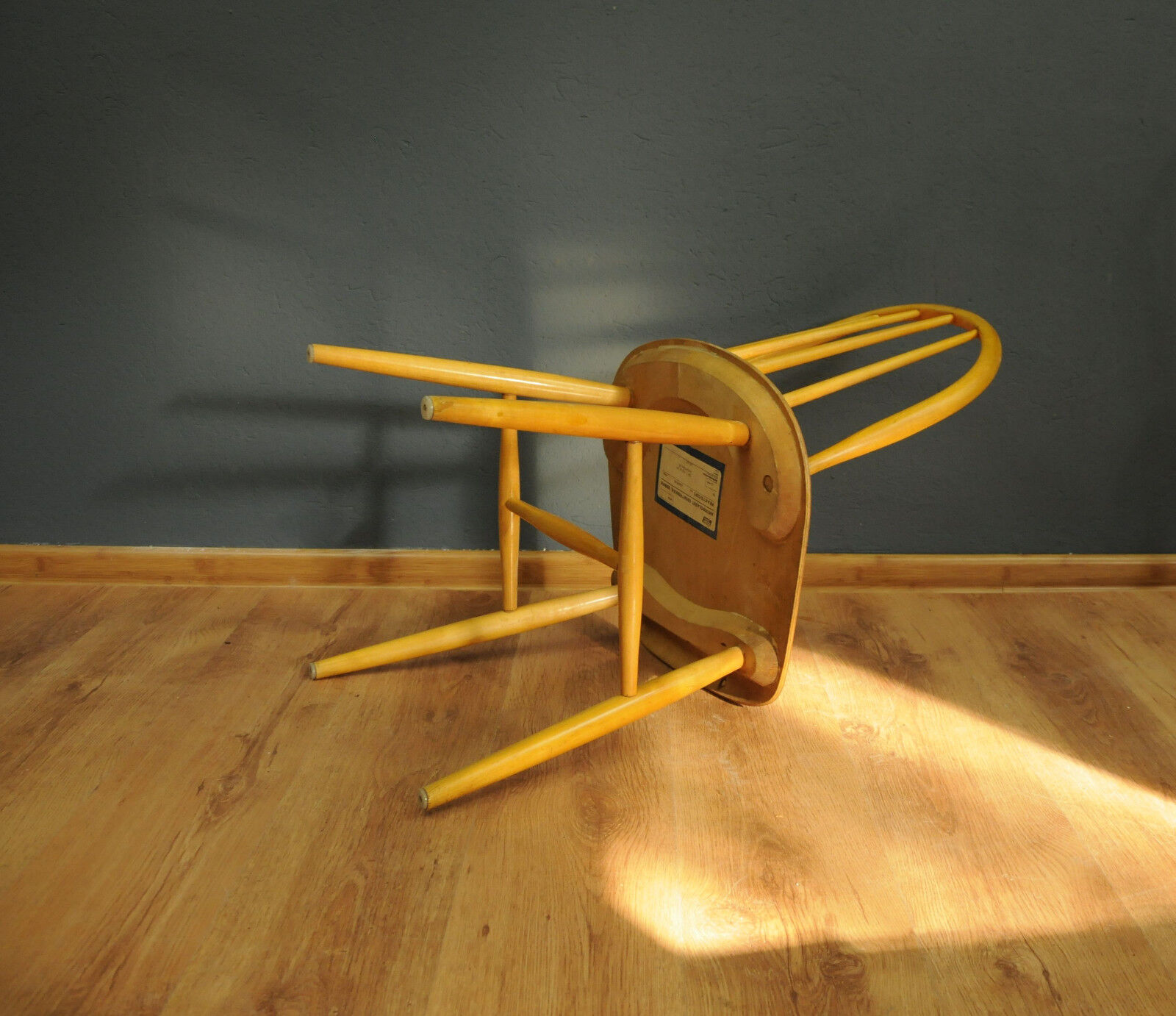 Set of 4 chairs by Ilmari Tapiovaara model Fanett