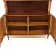 Bibliothèque scandinave en acajou, Nya Eftr. Ehrlin Möbel AB, Suède, 1950