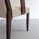 Pair of modernist mahogany bridge chairs from the 1940s/1950s