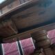 Oval table Renaissance style 8 seats, central foot, late nineteenth