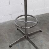 Portemanteau perroquet industriel 1970 porte parapluie et 12 patères 193cm