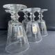 6 Water glasses n°2 - Baccarat/Saint Louis - 19th century