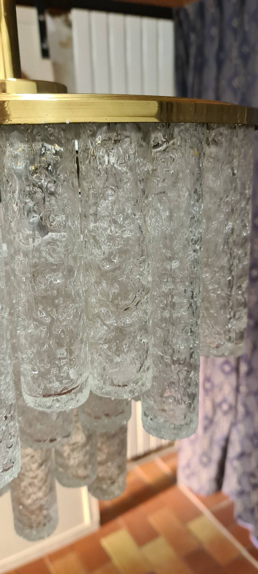 Lustre vintage allemand par Doria