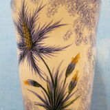 Vase and ramekins "Thistles", signed J.Yell