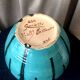 Ball vase Jean Gaziello Vallauris