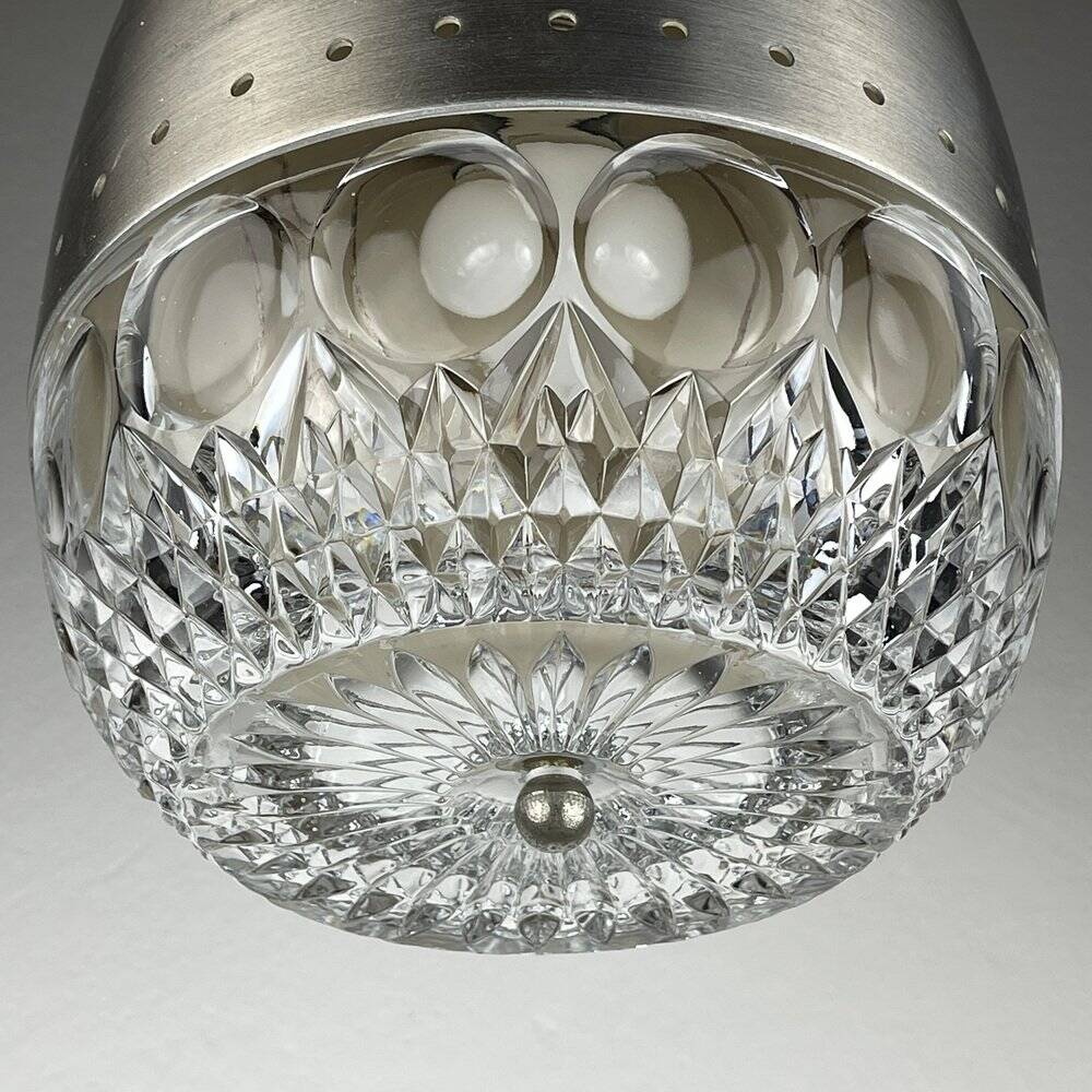 Modern Italian glass pendant from the mid-century, 1960s.