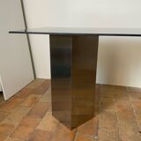 Vintage glass table