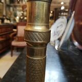 Pair of candlesticks time column Board end XVIII and early XIX