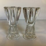 Pair of 50s vase candlesticks