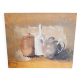 Oil painting painting