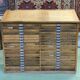 Double oak printer furniture from the 1930s