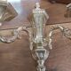 Pair of bronze sconces
