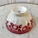 Terre de Fer bowl Badonviller pink early twentieth century