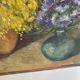 Oil on canvas still life "The Mimosa"