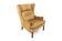 Scandinavian leather armchair, Sweden, 1960