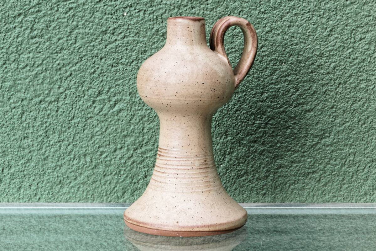Vase soliflore en terre cuite vernissée, Vallauris