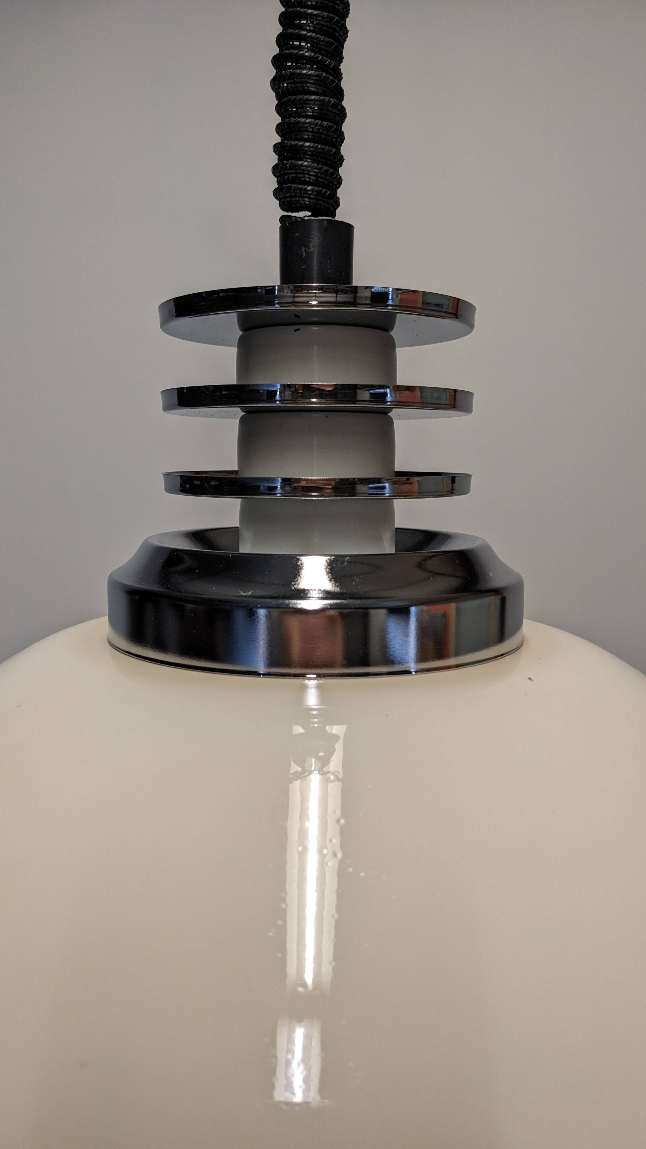 Adjustable suspension Space age dlg Harvey Guzzini, Italy circa 1970