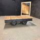 Ancien wagon wagonnet de mine vers 1910