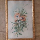 Tableau aquarelle vintage