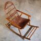 Rocking Chair Rotin and Uluv Wood