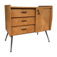 Buffet commode pieds compas 50’s