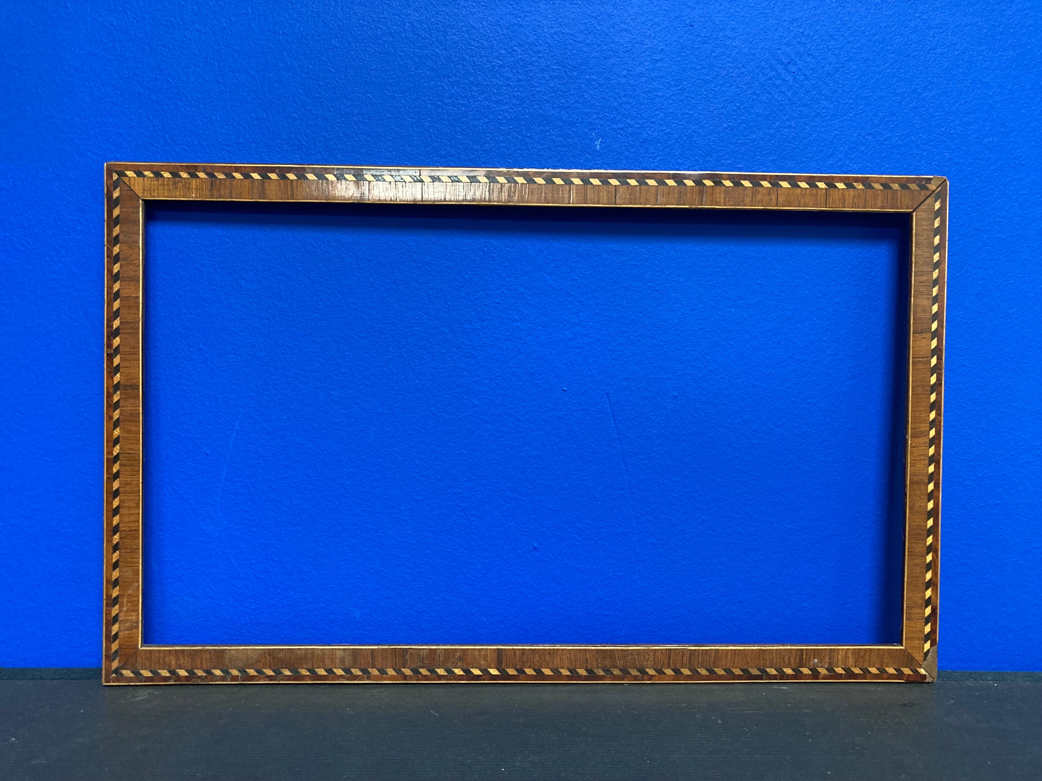 Vintage inlaid frame