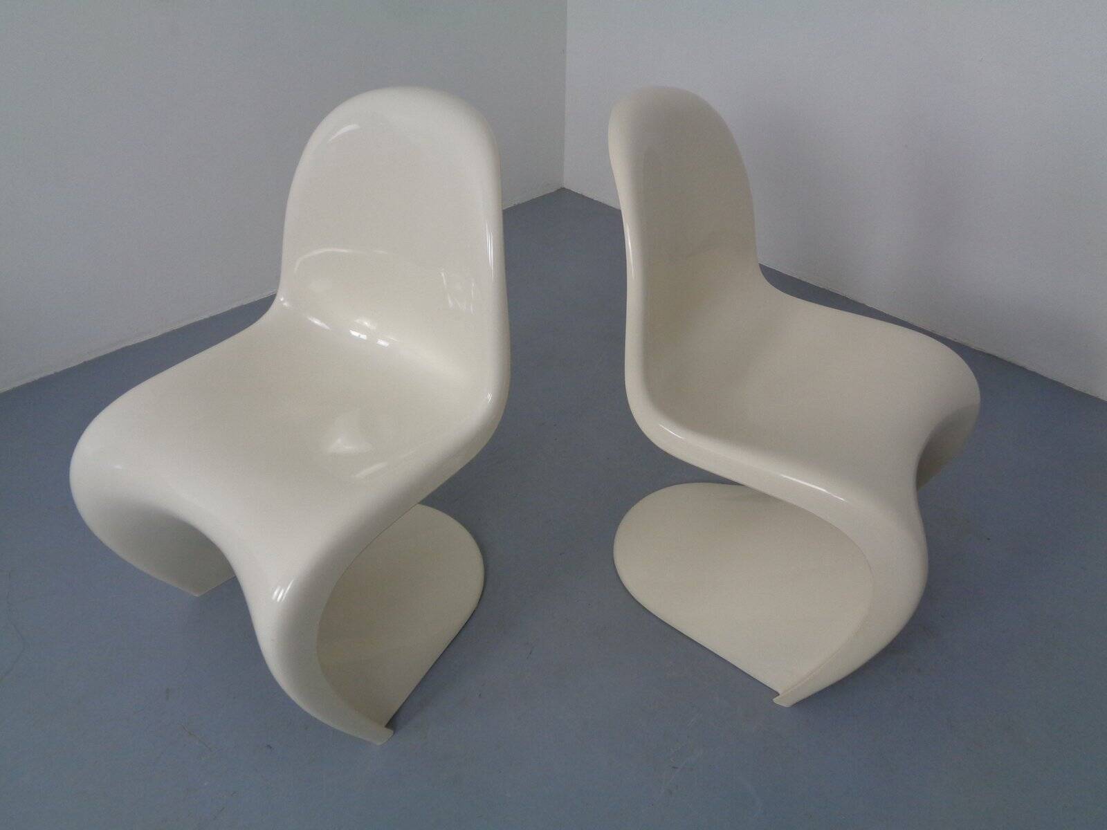 Set of chairs by Verner Panton for Herman Miller, 1970s